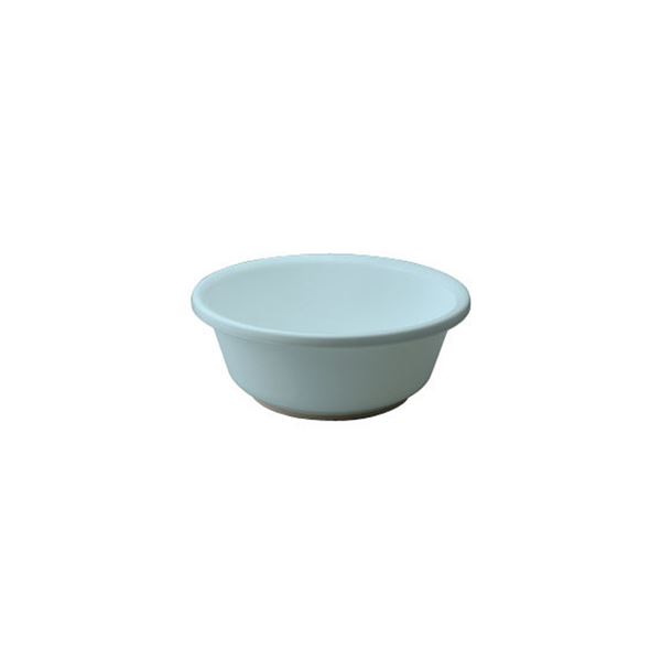 【40セット】 シンプル 風呂桶/湯桶 【脚ゴム付き ブルー】 27×10.2cm 材質：PP 『HOME＆HOME』【代引不可】[21]
