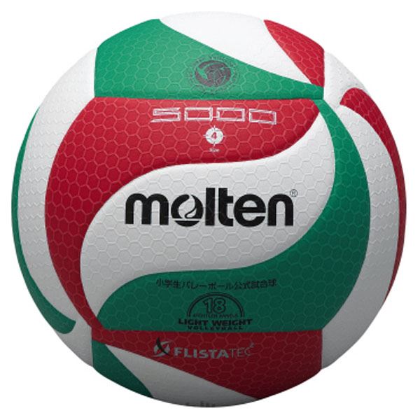【モルテン Molten】 バレーボール 【4号球 フリスタテック 軽量】 人工皮革 V4M5000L 〔運動 スポーツ用品〕[21]