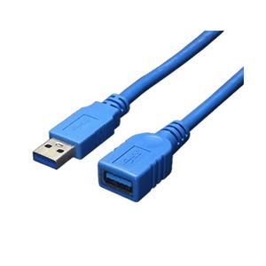 (まとめ)変換名人 USB3.0ケーブル 延長1.8m USB3-AAB18【×5セット】[21]