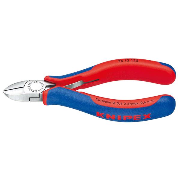 KNIPEX クニペックス 7612-125 エレクトロニクスニッパー 工具 ツール DIY 作業工具 道具 ニッパー[21]