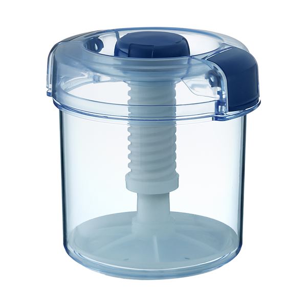 【18セット】 漬物容器/漬物用品 【R-16 クリアブルー】 ハイペット 〔キッチン用品 家庭用品 手づくり〕【代引不可】[21]