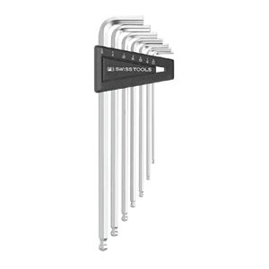PB SWISS TOOLS 212ZLH ボール付 六角棒レンチ セット ロング パックナシ 工具 ツール DIY 作業工具 道具 レンチ[21]