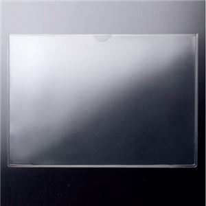 （まとめ） TANOSEE ソフトカードケース B6 1枚 【×50セット】[21]