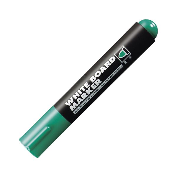 (まとめ) コクヨ ホワイトボード用マーカーペン 太字 緑 業務用パック PM-B103NG 1箱(10本) 【×10セット】[21]