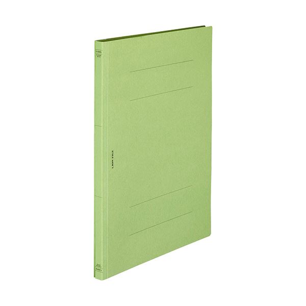（まとめ）ライオン事務器 フラットファイル(環境)樹脂押え具 B4タテ 150枚収容 背幅18mm 緑 A-509KB4S 1冊 【×50セット】[21]