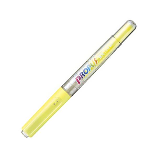 (まとめ) 三菱鉛筆 蛍光ペン プロパス・カートリッジ 黄 PUS155.2 1本 【&times;100セット】[21]｜本家屋