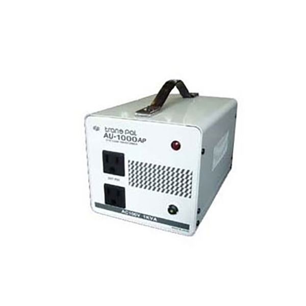 スワロー電機 受注生産 アップトランス 変圧器 100V&rarr;120V 1000W AU-1000A[21]｜本家屋