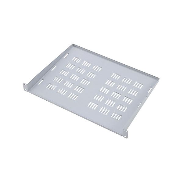 サンワサプライ EIA用スリット付棚板(1U) ライトグレー CP-NT1UGY 組立品[21]