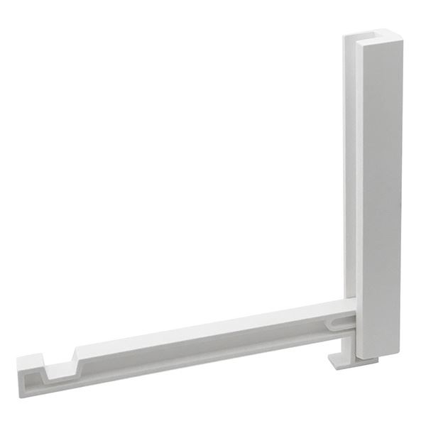 川喜金物 narrow style ルームハンガーブラケット ホワイト 32035 【0211-00878】[21]