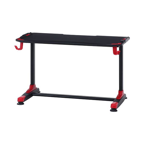 ゲーミングデスク/作業テーブル 【イージー01 レッド】 幅120&times;奥行65cm 『GAMING DESK XeNO ゼノ』【代引不可】[21]｜本家屋 18,542円