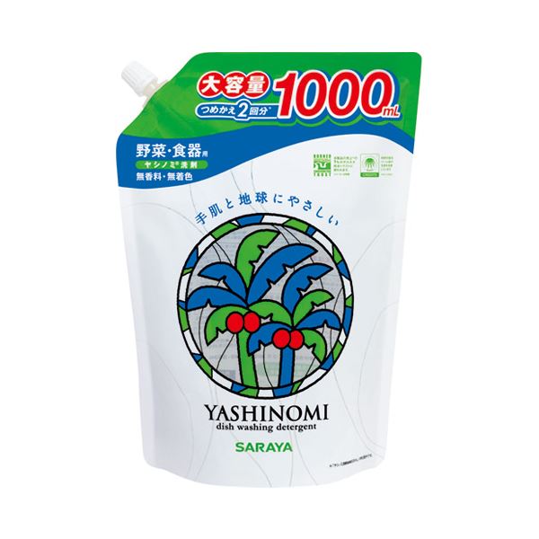 まとめ サラヤ ヤシノミ洗剤 つめかえ用 1000ml 21 贅沢