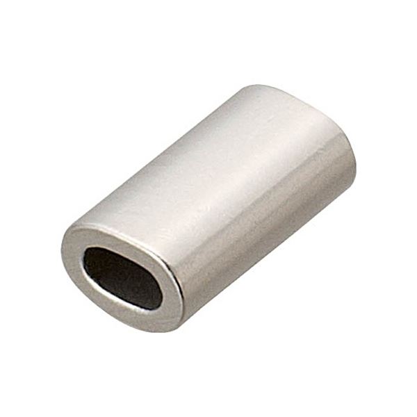 (まとめ) TRUSCO アルミスリーブ適合ワイヤ 径1.0mm AS-1 1パック(20個) 【×5セット】[21]