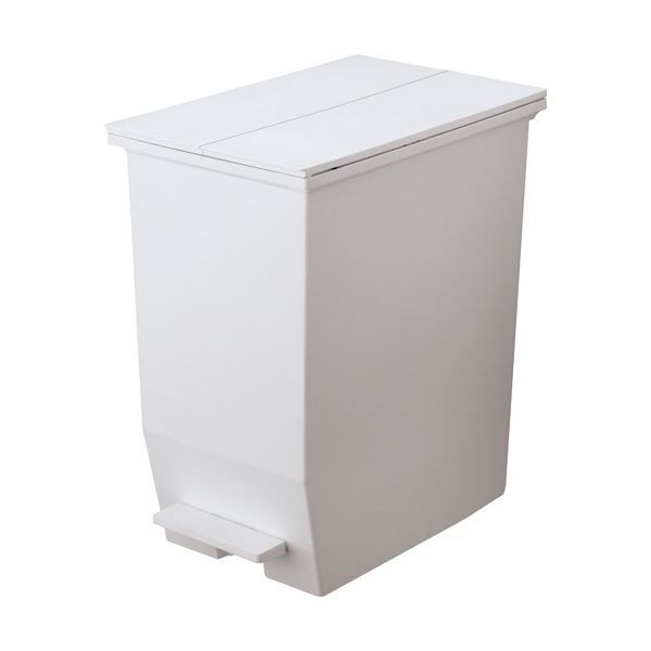 (まとめ) リス 棚下で使えるペダルダストボックス 45L グレー GPRB049 1台 【&times;3セット】[21]｜本家屋