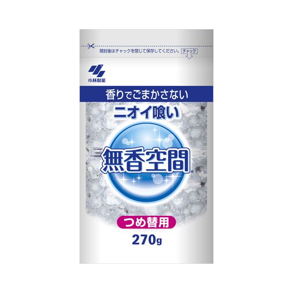 まとめ 小林製薬 無香空間 つめ替用 270g 1セット 24個 21 店舗