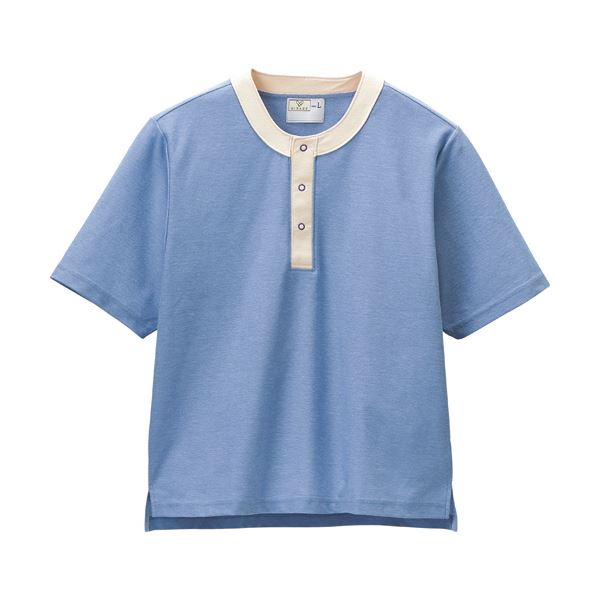 トンボ 半袖シャツ クレープ防縮ニットラベンダー Sサイズ CR811-83-S 1着[21]