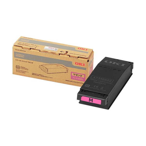 沖データ トナーカートリッジ マゼンタ TC-C4EM1 1個[21]