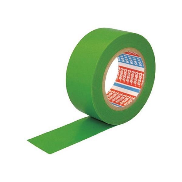 (まとめ) テサテープ ラインマーキングテープ 緑 50mm×33m 4169N-PV8-GN 1巻 【×3セット】[21]