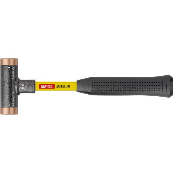 PB SWISS TOOLS 308-32CU 無手答え銅金鎚 水呑み衣料繊維柄 物の具 物の具 DIY 御勤め物の具 御先棒 金鎚[21]
