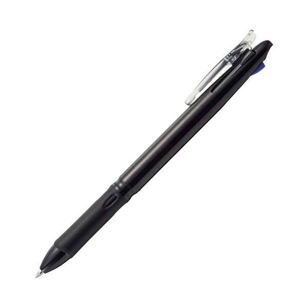 （まとめ）ゼブラ 3色油性ボールペンクリップ-オン スリム3C 0.7mm（軸色： ブラック）B3A5-TM-BK 1本【×20セット】[21]