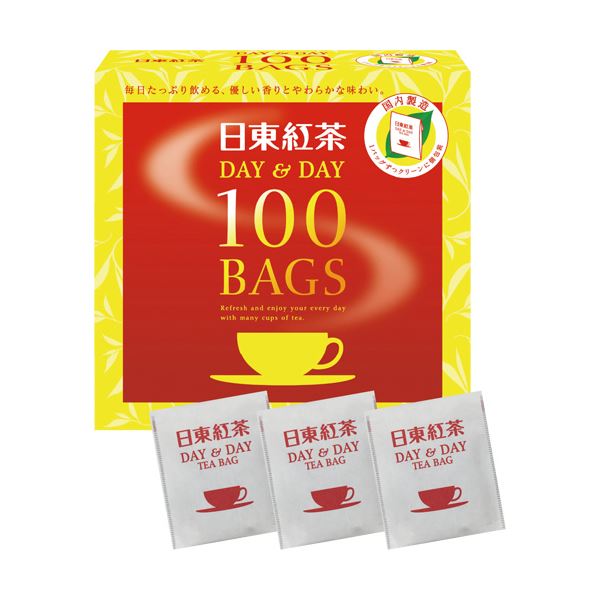 (まとめ)日東紅茶 デイ&デイティーバッグ 1.8g 1セット(300バッグ