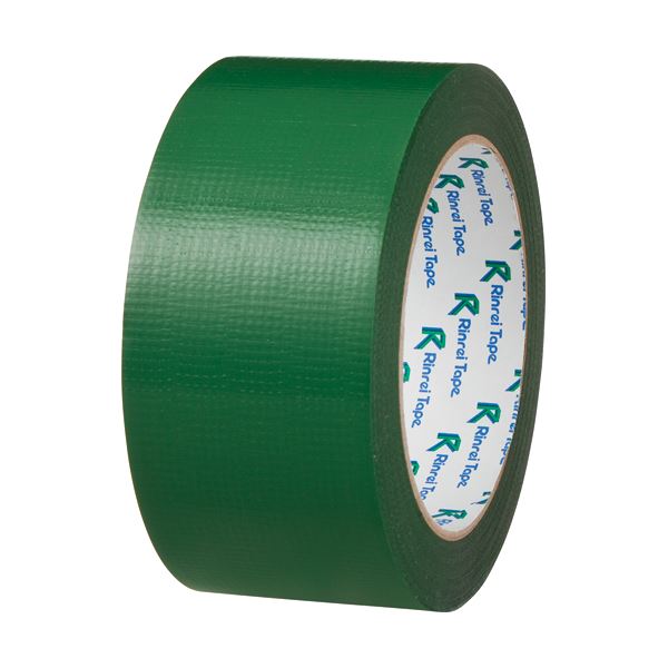 (まとめ) リンレイ PEワリフカラーテープ 50mm×25m 緑 674ミドリ 1巻 【×30セット】[21]