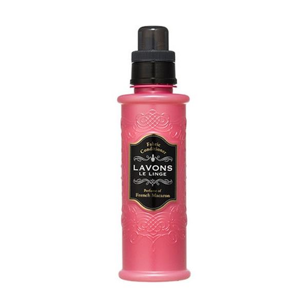 (まとめ) ネイチャーラボ ラボン 柔軟剤 フレンチマカロン 本体 600ml 1本 【×10セット】[21]