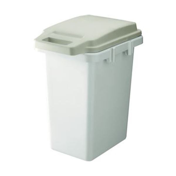 （まとめ）TRUSCO連結ワンハンドパッキンペール 33L ベージュ TRHPP-33-BG 1個【×5セット】[21]