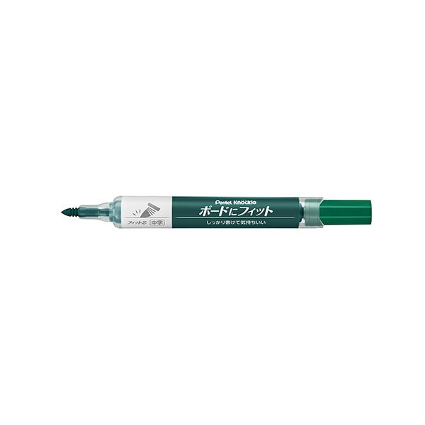 (まとめ) ぺんてる ボードマーカーノックル EMWL5SBF-D 中字 緑 【×30セット】[21]