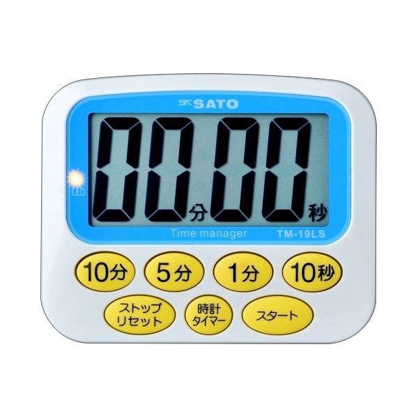 (まとめ) 佐藤測定器製造所 ご用聞きタイマー 白いこと TM-19LS 1個 【×5仕かける】[21] 日用品雑貨・文房具・手芸-生活雑貨
