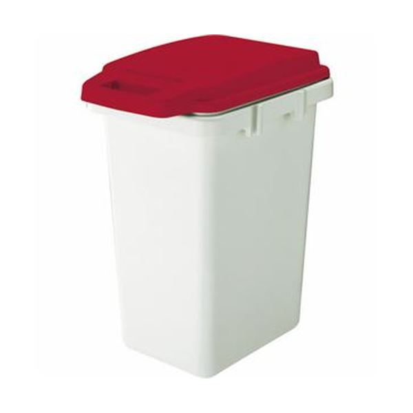 （まとめ）TRUSCO連結ワンハンドパッキンペール 45L レッド TRHPP-45-R 1個【&times;5セット】[21]｜本家屋