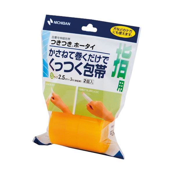 （まとめ）ニチバン つきつきホータイ S 2.5cm×3m THS 1パック（2巻） 【×10セット】[21]