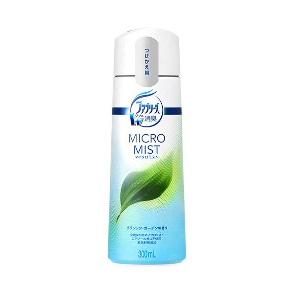 （まとめ）P＆G ファブリーズマイクロミスト クラシック・ガーデンの香り つけかえ用 300ml 1本【×10セット】[21]