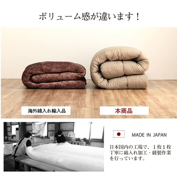 全商品オープニング価格特別価格】こたつ布団 正方形 日本製 ベージュ 和柄 約205×205cm[21] インテリア・収納 
