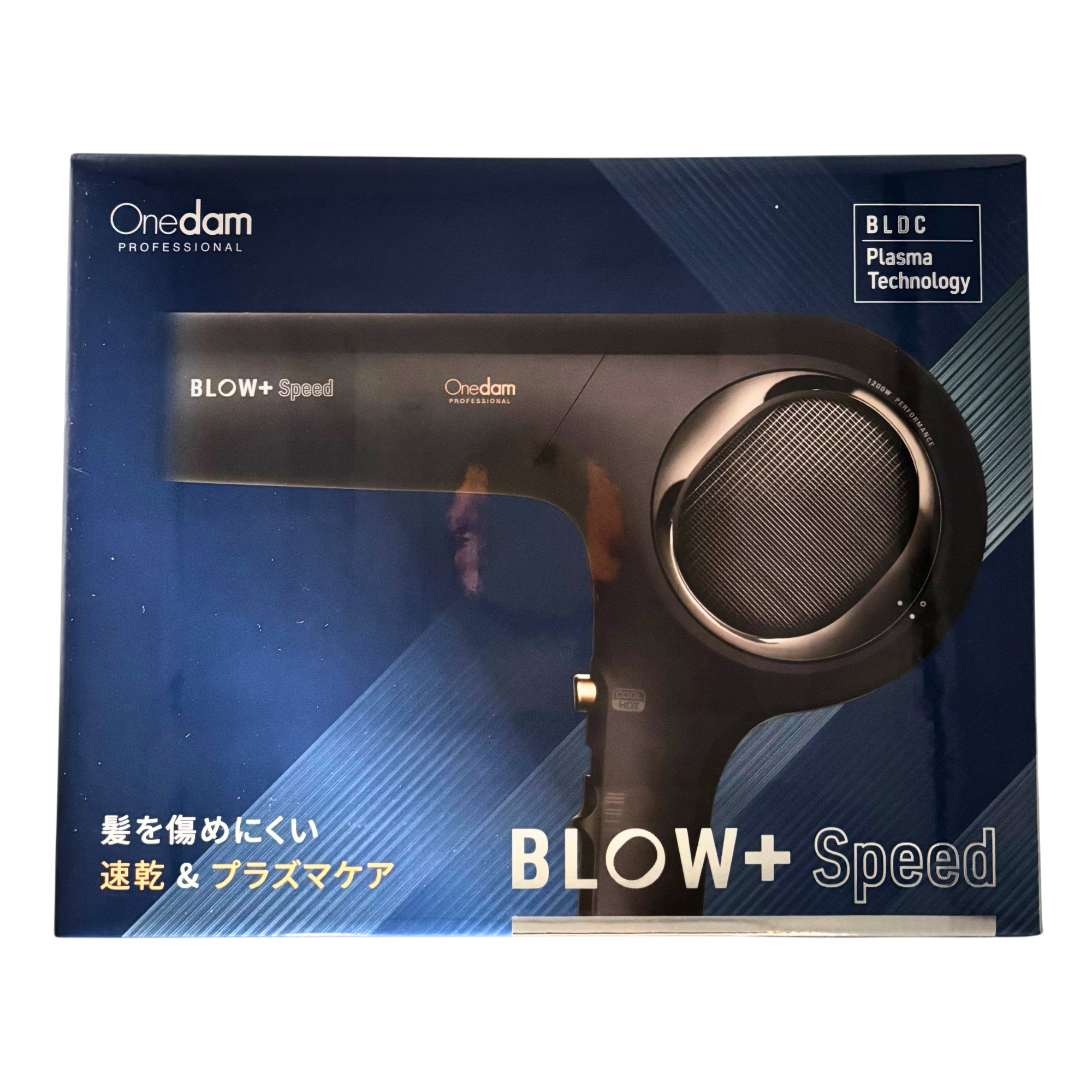 Onedam ワンダム ヘアドライヤー 1200W 大風量 速乾 マイナスイオン 軽量 ヘアケア 美容家電 サロン仕様 コンパクト ドライヤー