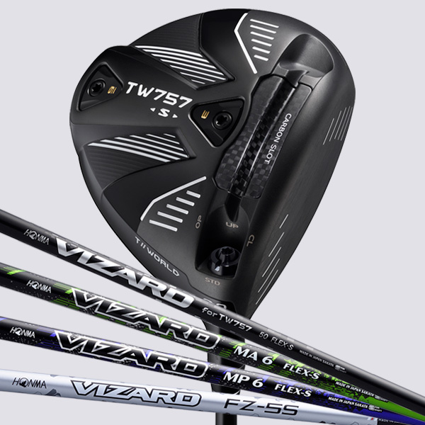 HONMA T//WORLD TW757 Type-S 1W VIZARD for TW757 50 ツアーワールド ドライバー ホンマゴルフ  GOLF | 本間ゴルフオフィシャル楽天市場店