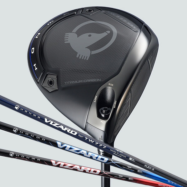 本間ゴルフ T//WORLD TW777 MAX ドライバー VIZARD for TW777 / BLUE / RED ツアーワールド HONMA GOLF 1W｜本間ゴルフオフィシャル店