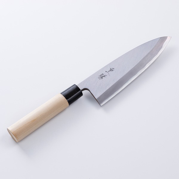 【たー】源金重・最高級　白鋼・水牛口　出刃包丁　和包丁　ナイフ　料理　釣り たー】源金重・最高級 白鋼・水牛口 出刃包丁 和包丁 ナイフ 料理 釣り