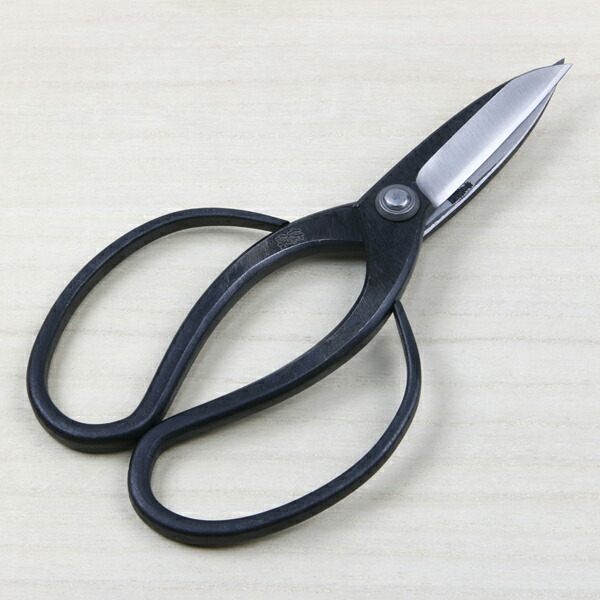 楽天市場】佐保 庭師型鋏 4寸刃 青紙鋼 カシメ止め 総手造り鍛造品