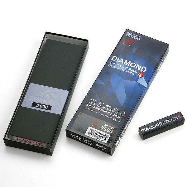 ナニワ エビ印 ダイヤモンド角砥石 #600 荒砥石 DR-7506(面直し 包丁研ぎ キッチン シャープナー) 12,059円