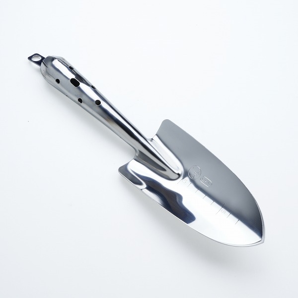 日本最大の 移植ごて オールステンレス 目盛付き スコップ シャベル 園芸用道具