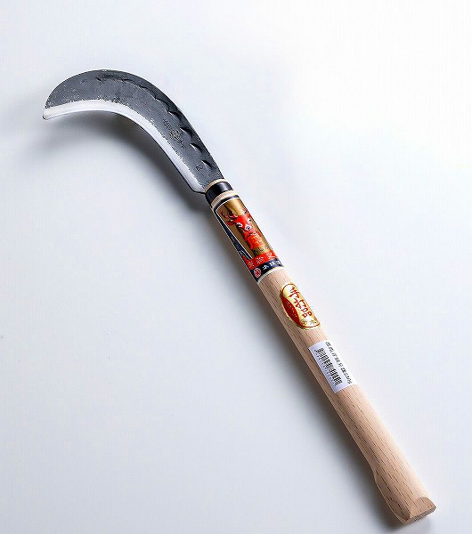 日本人気超絶の 楽天市場】雄鹿 土佐 革ケース付 柄付 青紙鋼 230g 両刃 登鎌 その他