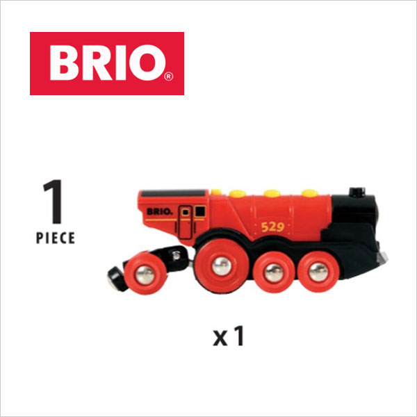 brio mighty action locomotive toy train