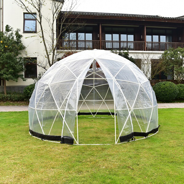 工具不要で組み立てられるマイドーム！ Garden Dome（ガーデンドーム） 【コテージ サンルーム アウトドア 温室 プレイルーム 空間 寛ぎ 庭】