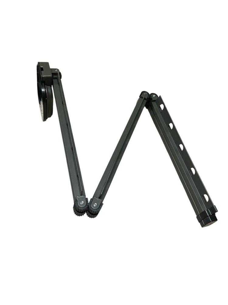 【中古】格納式衣類乾燥ラック、折りたたみ式衣類ハンガー吸引衣類エアラー壁掛け　壁掛けエアラーアルミニウム合金壁乾燥ラック回転式屋内　屋外用