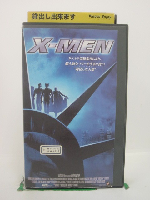 43264【中古・VHSビデオ】「X-MEN」字幕版 パトリック・スチュワート/ヒュー・ジャックマン/ブライアン・シンガー画像
