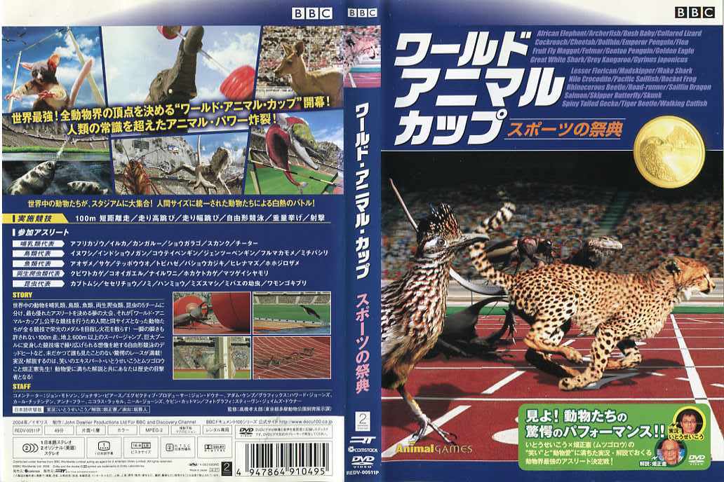 楽天市場 c ワールド アニマル カップ スポーツの祭典 中古dvd ポイント10倍 3 19 木 時 3 31 火 10時迄 期間限定 スマイルdvd 本店 楽天市場店