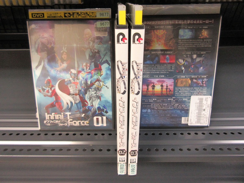 初売り オリジナルアニメ Infini T 全4枚 全巻セットdvd 中古dvd 1 4 Force Dgb Gov Bf