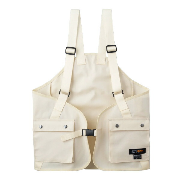 BLUCO(ブルコ）RIB COLLAR QUILTING VEST キルティング