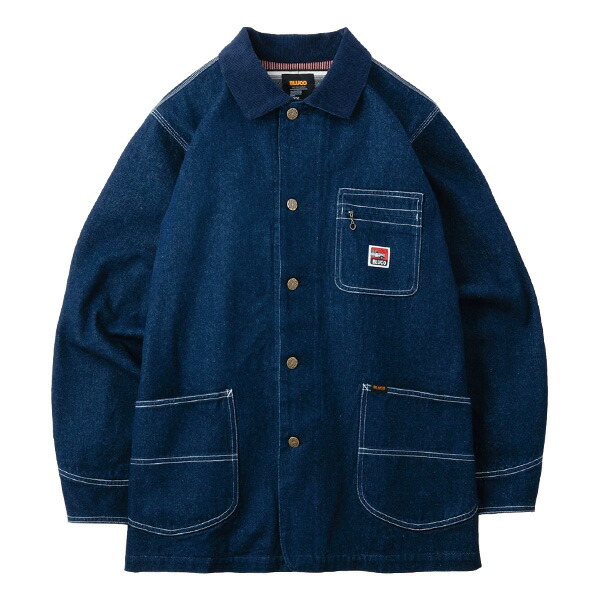 BLUCO ブルコ : T/Cツイルカバーオールジャケット/NAVY 楽天市場】BLUCO ブルコ : T/Cツイルカバーオールジャケット