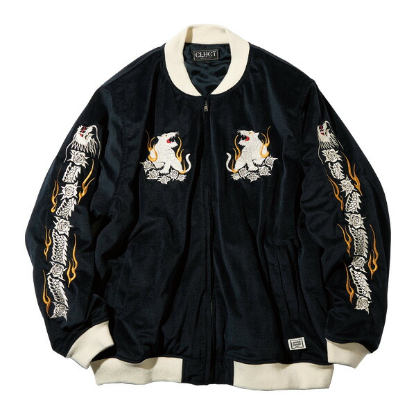 CLUCT TIGER [JACKET] (BLACK) クラクト　スカジャン CLUCT TIGER [JACKET] (BLACK) クラクト スカジャン